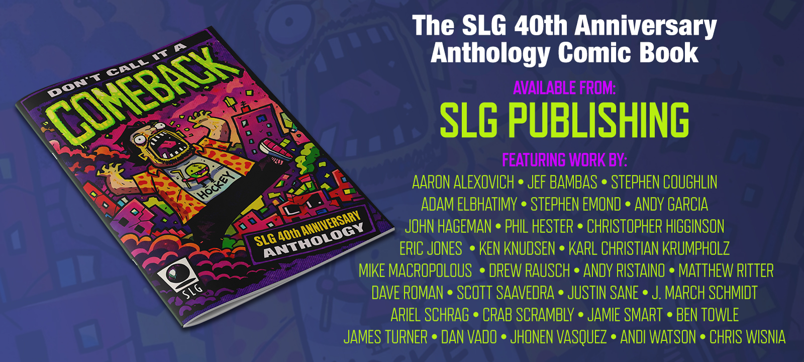 SLG Publshing 40th Anniversary