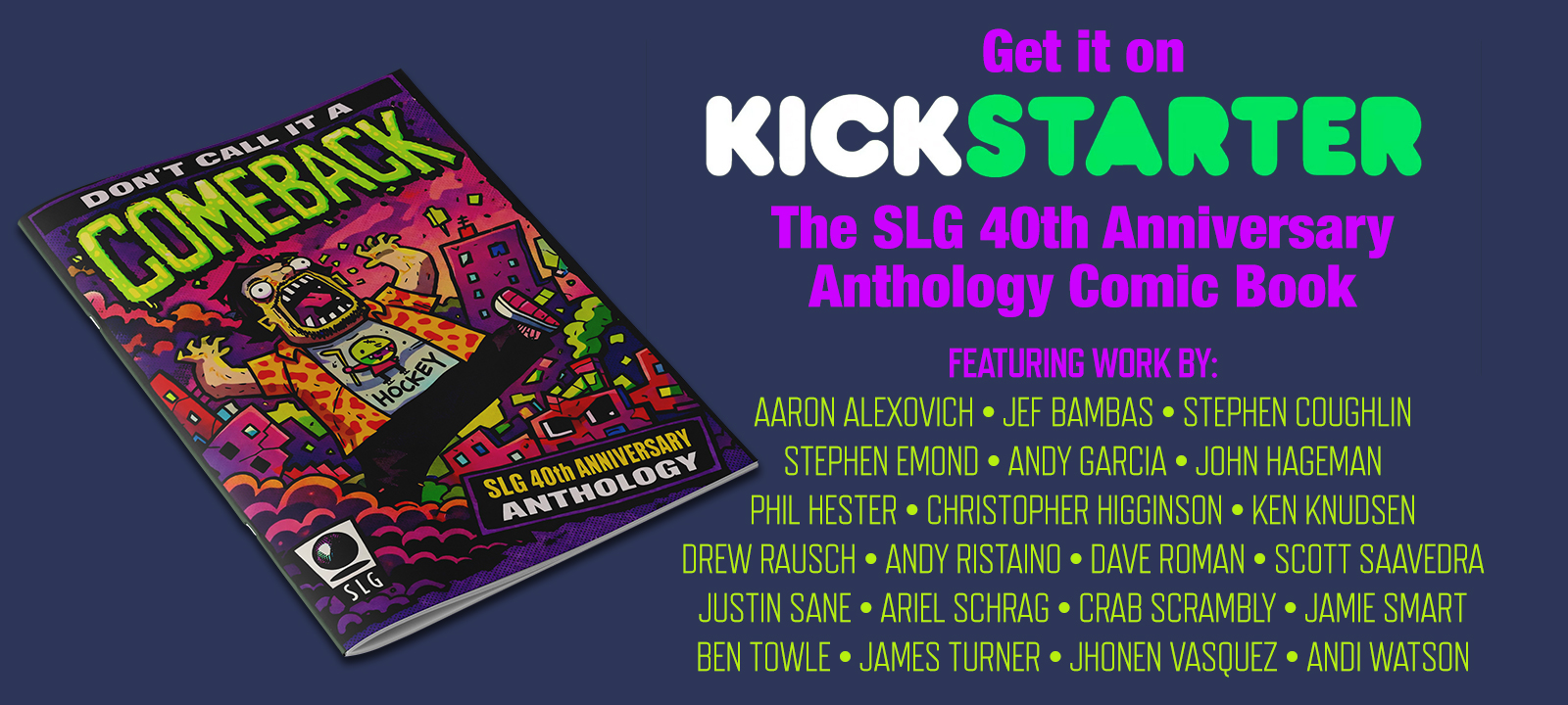 SLG Publshing 40th Anniversary