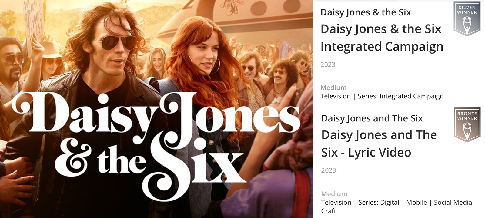 Daisy Jones and the Six social campaign